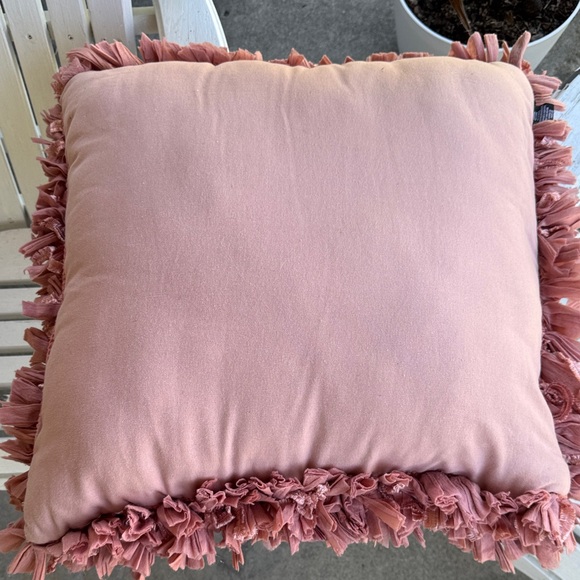 bebe Rosy Textured Pillow - Picture 2 of 4